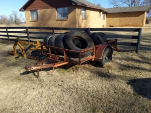 Tilt-bed trailer Tilt-bed trailer